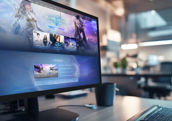 게임 전 생애주기 <br className="br--mobile" />디지털 서비스 플랫폼